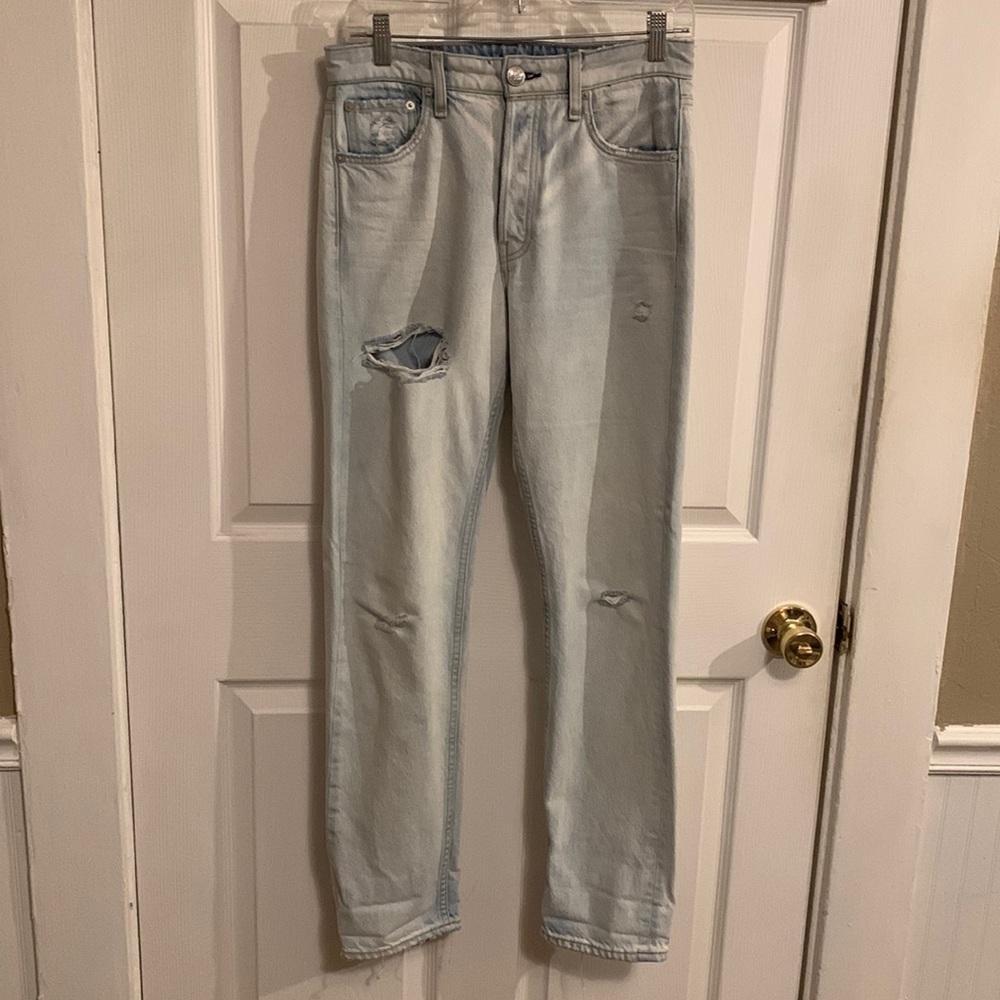 Rag & Bone New York Maya High-Rise Slim Size 27 Made in USA